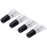 4PCS Wine Aerator Pourer PC Eco Friendly Decanter Spout Bar Accessories for Household PartySilver