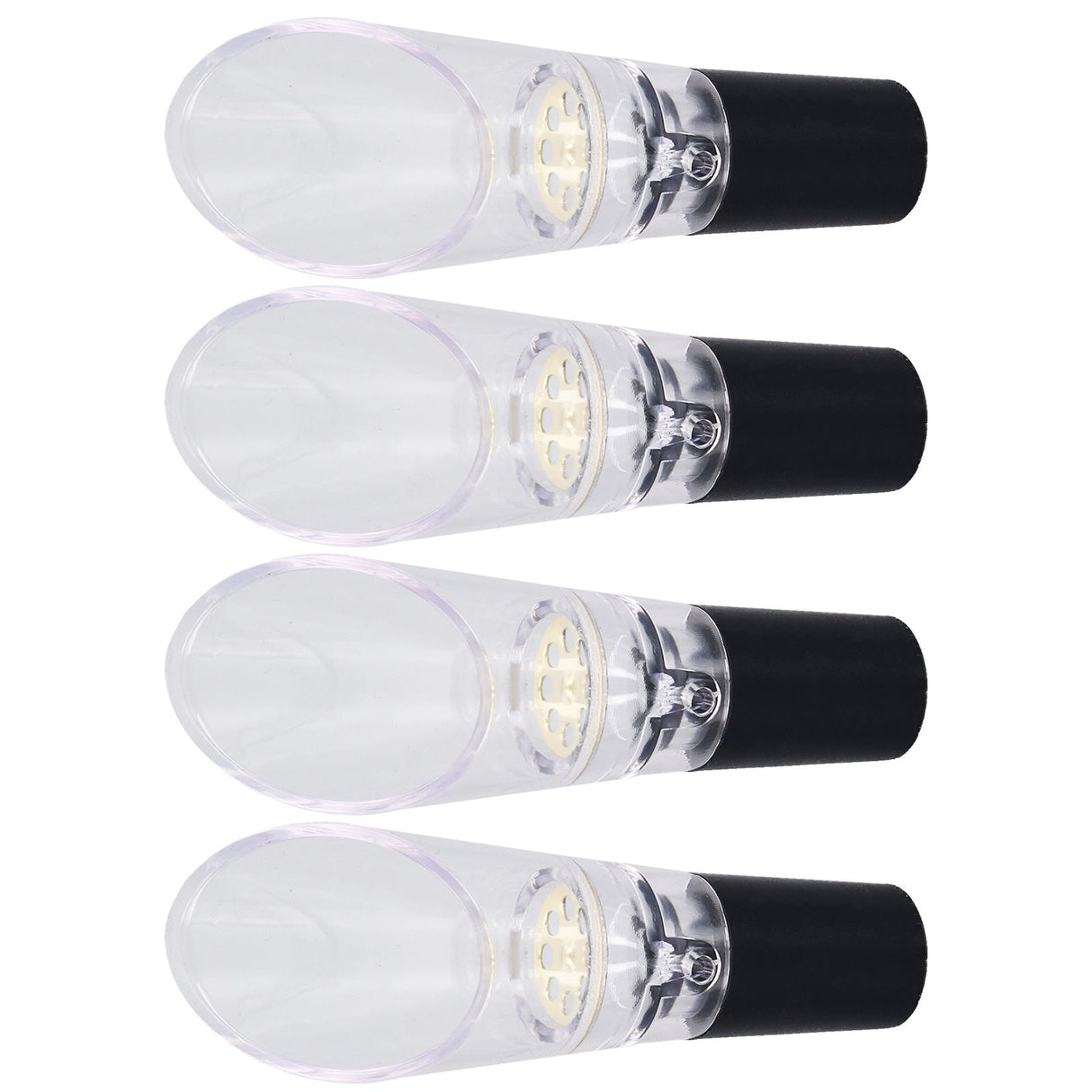 4PCS Wine Aerator Pourer PC Eco Friendly Decanter Spout Bar Accessories for Household PartyGold