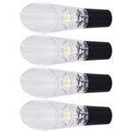 4PCS Wine Aerator Pourer PC Eco Friendly Decanter Spout Bar Accessories for Household PartyGold