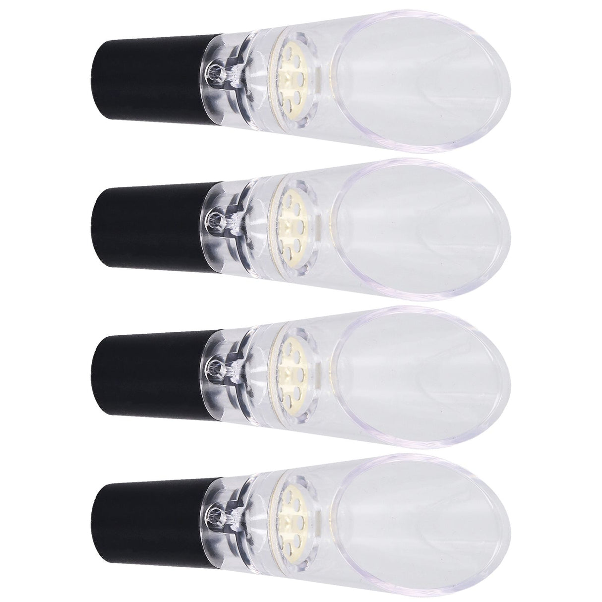 4PCS Wine Aerator Pourer PC Eco Friendly Decanter Spout Bar Accessories for Household PartyGold