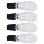 4PCS Wine Aerator Pourer PC Eco Friendly Decanter Spout Bar Accessories for Household PartyGold