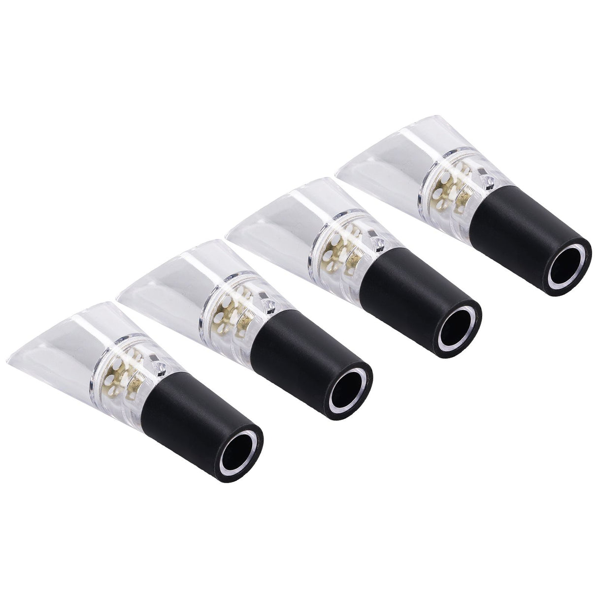 4PCS Wine Aerator Pourer PC Eco Friendly Decanter Spout Bar Accessories for Household PartyGold