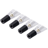 4PCS Wine Aerator Pourer PC Eco Friendly Decanter Spout Bar Accessories for Household PartyGold