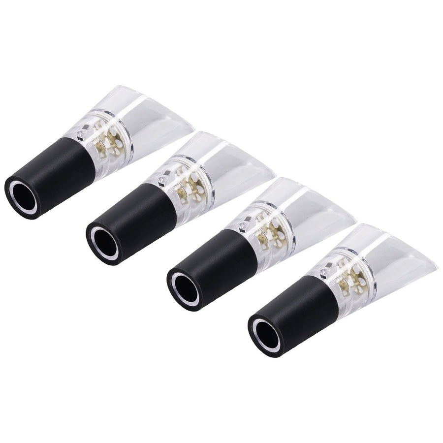 4PCS Wine Aerator Pourer PC Eco Friendly Decanter Spout Bar Accessories for Household PartyGold