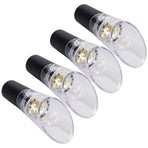 4PCS Wine Aerator Pourer PC Eco Friendly Decanter Spout Bar Accessories for Household PartyGold