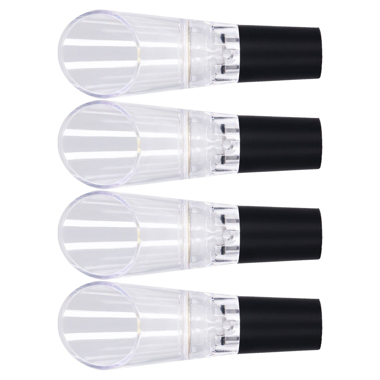 4PCS Wine Aerator Pourer PC Eco Friendly Decanter Spout Bar Accessories for Household PartyGold