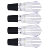 4PCS Wine Aerator Pourer PC Eco Friendly Decanter Spout Bar Accessories for Household PartyGold