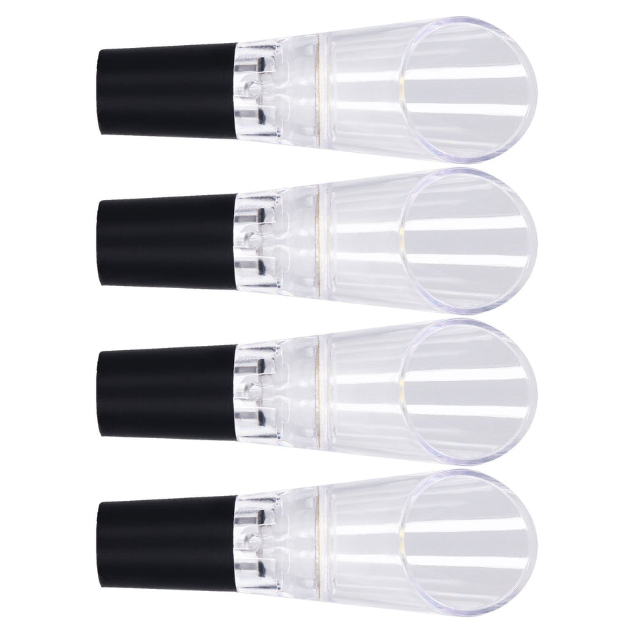 4PCS Wine Aerator Pourer PC Eco Friendly Decanter Spout Bar Accessories for Household PartyGold