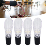 4PCS Wine Aerator Pourer PC Eco Friendly Decanter Spout Bar Accessories for Household PartyGold - Extra Image