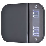 Coffee Scale Maximum 3KG Large LED Backlit Dual Units USB Charging Timing Function High Accuracy Kitchen Scale - Side View