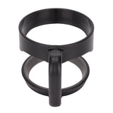 Tumbler Cup Handle Travel Mug Holder 2 Circle Non Slip for Car Icemaster Snowman 30OzBlack - Side View