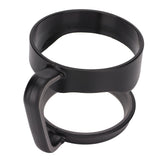 Tumbler Cup Handle Travel Mug Holder 2 Circle Non Slip for Car Icemaster Snowman 30OzBlack