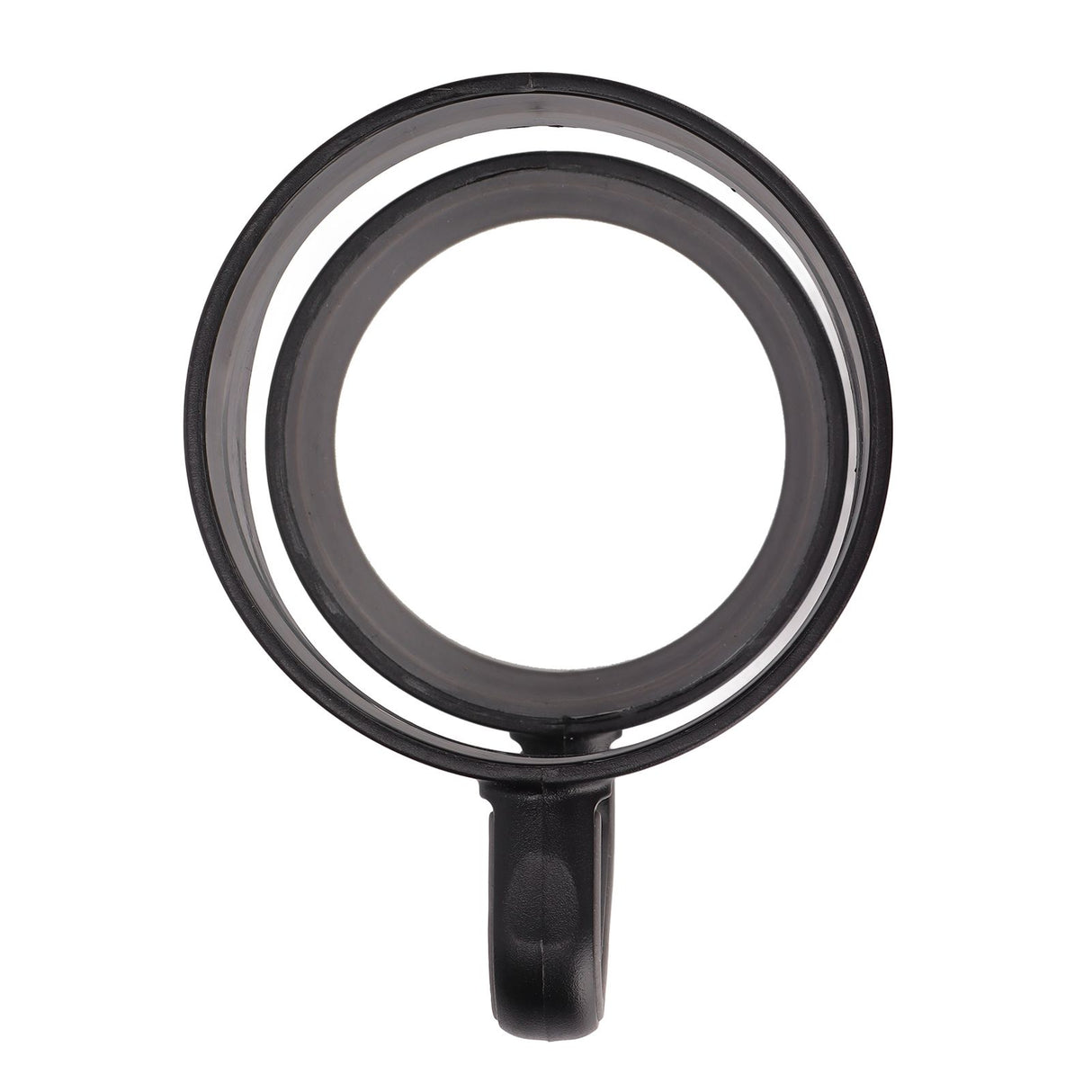 Tumbler Cup Handle Travel Mug Holder 2 Circle Non Slip for Car Icemaster Snowman 30OzBlack