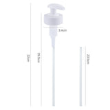 Gallon Pump Dispenser Condiment Bottle Pump Dispenser Plastic Kitchen Supplies for HouseholdWhite Caliber 3.4cm / 1.3in - Extra Image
