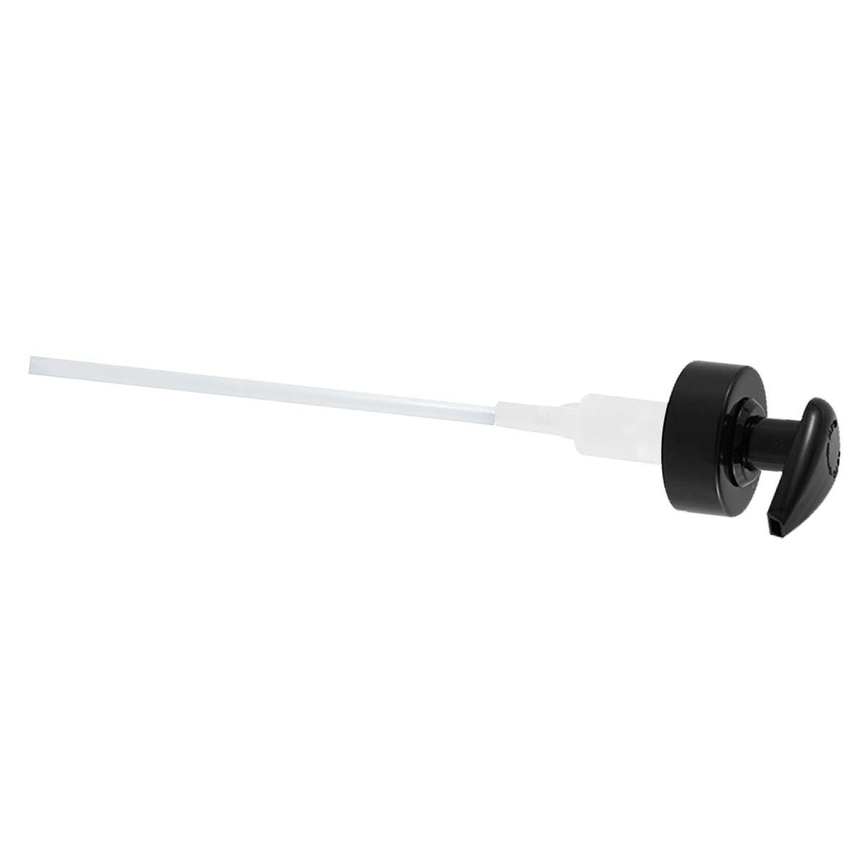 Gallon Pump Dispenser Condiment Bottle Pump Dispenser Plastic Kitchen Supplies for HouseholdBlack Caliber 3.4cm / 1.3in