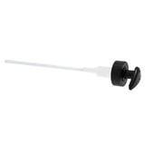 Gallon Pump Dispenser Condiment Bottle Pump Dispenser Plastic Kitchen Supplies for HouseholdBlack Caliber 3.4cm / 1.3in