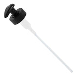 Gallon Pump Dispenser Condiment Bottle Pump Dispenser Plastic Kitchen Supplies for HouseholdBlack Caliber 3.4cm / 1.3in