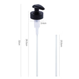 Gallon Pump Dispenser Condiment Bottle Pump Dispenser Plastic Kitchen Supplies for HouseholdBlack Caliber 3.4cm / 1.3in - Extra Image