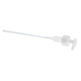 Gallon Pump Dispenser Condiment Bottle Pump Dispenser Plastic Kitchen Supplies for HouseholdWhite Caliber 2.9cm / 1.1in - Front View