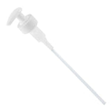 Gallon Pump Dispenser Condiment Bottle Pump Dispenser Plastic Kitchen Supplies for HouseholdWhite Caliber 2.9cm / 1.1in