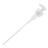 Gallon Pump Dispenser Condiment Bottle Pump Dispenser Plastic Kitchen Supplies for HouseholdWhite Caliber 2.9cm / 1.1in