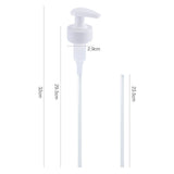 Gallon Pump Dispenser Condiment Bottle Pump Dispenser Plastic Kitchen Supplies for HouseholdWhite Caliber 2.9cm / 1.1in
