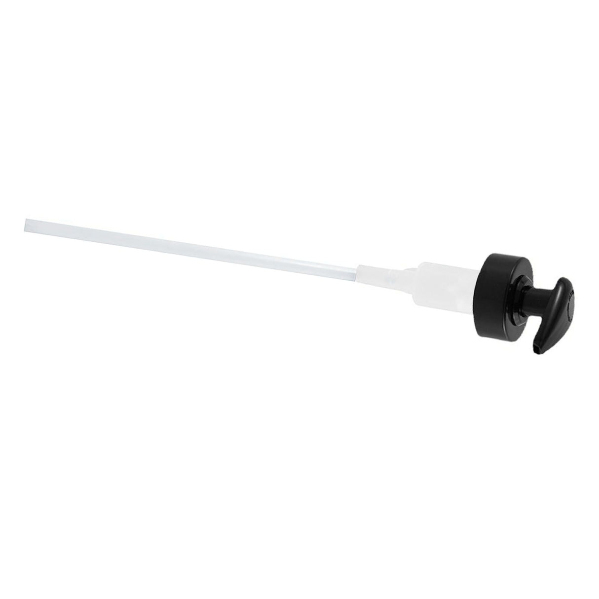 Gallon Pump Dispenser Condiment Bottle Pump Dispenser Plastic Kitchen Supplies for HouseholdBlack Caliber 2.9cm / 1.1in