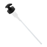 Gallon Pump Dispenser Condiment Bottle Pump Dispenser Plastic Kitchen Supplies for HouseholdBlack Caliber 2.9cm / 1.1in