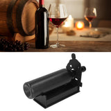 Red Wine Decorative Display Rack Easy to Assemble Light Red Wine Decorative Wooden Rack for Home Bar RestaurantBlack - Extra Image