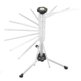 Manual Rotation Pasta Drying Rack Stainless Steel Folding Noodle Rack for Household Kitchen