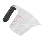 Measuring Cup Heat Resistant Angled Plastic Measuring Mug with Handle for Drinking Baking Cooking Pouring Liquid 250ml
