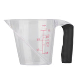 Measuring Cup Heat Resistant Angled Plastic Measuring Mug with Handle for Drinking Baking Cooking Pouring Liquid 250ml