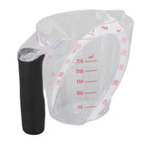 Measuring Cup Heat Resistant Angled Plastic Measuring Mug with Handle for Drinking Baking Cooking Pouring Liquid 250ml