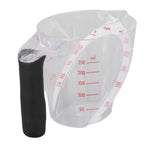 Measuring Cup Heat Resistant Angled Plastic Measuring Mug with Handle for Drinking Baking Cooking Pouring Liquid 250ml