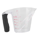 Measuring Cup Heat Resistant Angled Plastic Measuring Mug with Handle for Drinking Baking Cooking Pouring Liquid 250ml