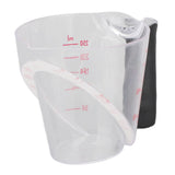 Measuring Cup Heat Resistant Angled Plastic Measuring Mug with Handle for Drinking Baking Cooking Pouring Liquid 250ml - Extra Image