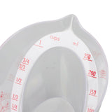 Measuring Cup Heat Resistant Angled Plastic Measuring Mug with Handle for Drinking Baking Cooking Pouring Liquid 250ml - Extra Image