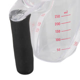 Measuring Cup Heat Resistant Angled Plastic Measuring Mug with Handle for Drinking Baking Cooking Pouring Liquid 250ml