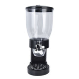Grain Dispenser 17.5oz Transparent Safe Rice Storage Container with Rubber Base for Grain Rice - Top-Down View