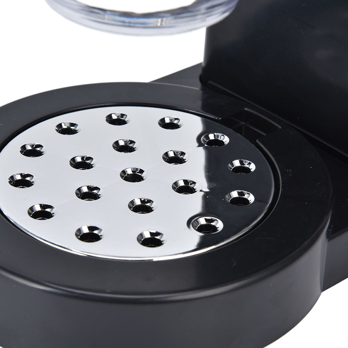 Grain Dispenser 17.5oz Transparent Safe Rice Storage Container with Rubber Base for Grain Rice