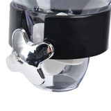 Grain Dispenser 17.5oz Transparent Safe Rice Storage Container with Rubber Base for Grain Rice - Extra Image