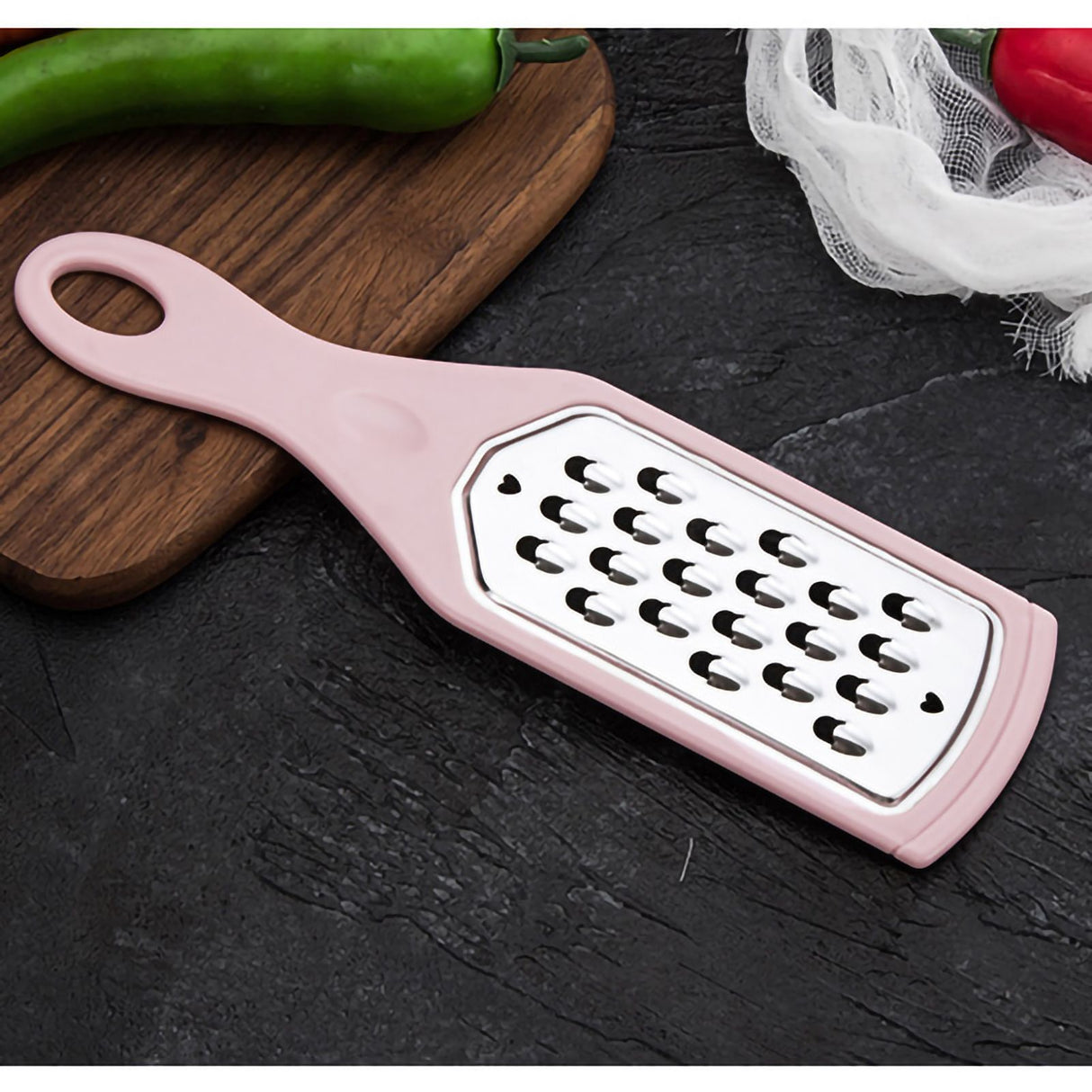 Hand Grater Manual Vegetable Grater with Soft Grip Handle for Home Hotel Restaurant