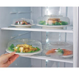 Microwave Cover Transparency PP Material Food Protection Grab Design Safe Healthy Microwave Splatter CoverSmall Size 14cm - Low Angle