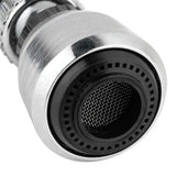 Faucet Aerator Sprinkler Water Bubbler 360° Rotate Kitchen Water Tap Sprayer Filter Nozzle Splashing Proof - Top-Down View