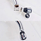 Faucet Aerator Sprinkler Water Bubbler 360° Rotate Kitchen Water Tap Sprayer Filter Nozzle Splashing Proof