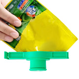 Seasoning Sealing Clip Dustproof Waterproof Snack Bag Sealing Clip With Lid for Coffee Bags Snack Bag SeasoningGreen