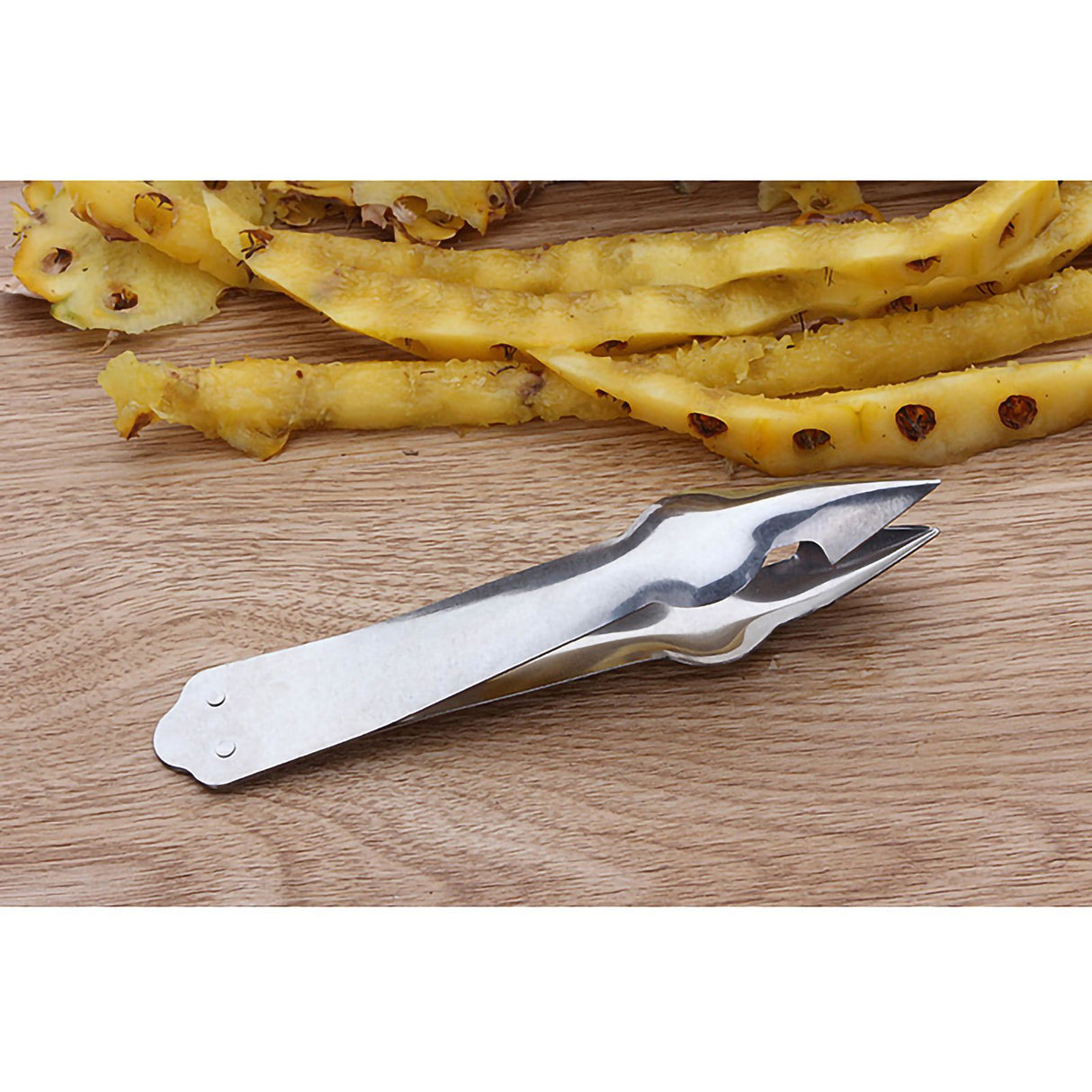 Fruit Peeler Knife Pointed Stainless Steel Vegetables Knife Kitchen Supplies for HouseholdEye Removing Clip