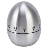 Cooking Timer Egg Shaped Clear Scale Design Manual Mechanical 60 Minutes Kitchen Baking Timing Reminder