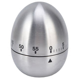 Cooking Timer Egg Shaped Clear Scale Design Manual Mechanical 60 Minutes Kitchen Baking Timing Reminder