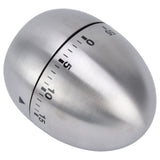 Cooking Timer Egg Shaped Clear Scale Design Manual Mechanical 60 Minutes Kitchen Baking Timing Reminder